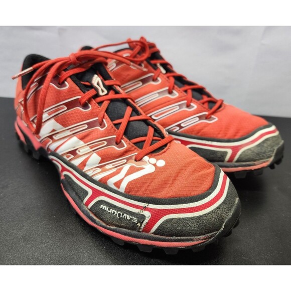 Inov8 Mudclaw 265 Precision Men U.S 9 W 10.5 Red Black Trail Running Shoes 🥾⛰️ - Picture 4 of 13